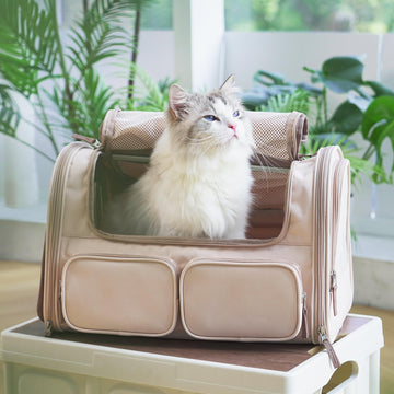 Fukumaru | Cat Carrier - Pink
