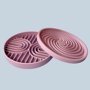 Tail Tips | Slow & Steady - 2-in-1 Slow Feeder Bowl & Lick Mat for Cats & Dogs