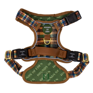 Hounds of Eden | Oak Forest Plaid Supaw Strong Lite™ Dog Harness