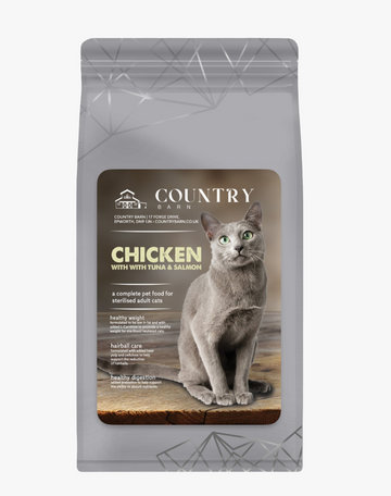 Country Barn | Premium+ Adult Cat Food - Chicken, Tuna & Salmon