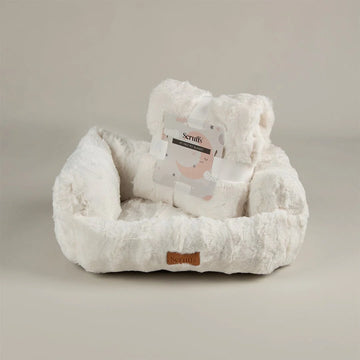 Scruffs | Cloud 'My First' Kitten & Puppy Box Bed & Blanket Set