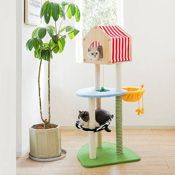 Zeze | Farmhouse Cat Tree — 138cm