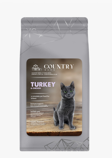 Country Barn | Premium+ Kitten Food - Turkey & Chicken