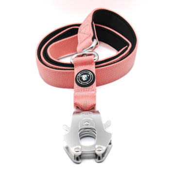 BTactical™ | Nylon Frog Clip Dog Lead - Pretty Pink