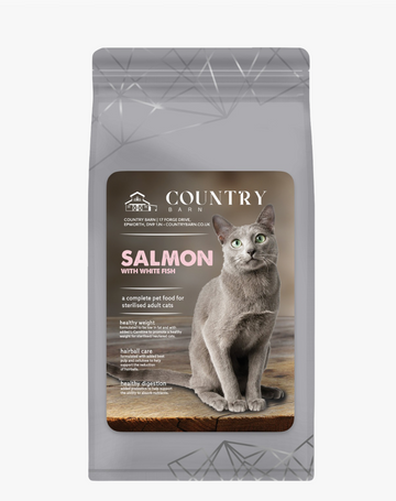 Country Barn | Premium+ Adult Cat Food - Salmon & White Fish
