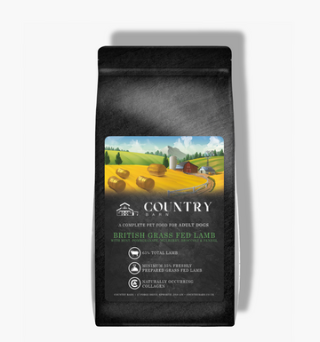 Country Barn | Grain-Free Adult Dog Food – British Grass Fed Lamb