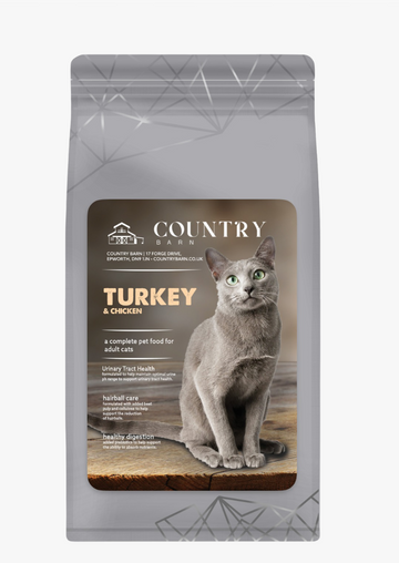 Country Barn | Premium+ Adult Cat Food - Turkey & Chicken
