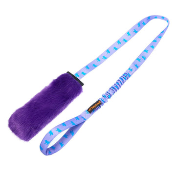 Tug-E-Nuff | Faux Fur Squeaky Bungee Chaser