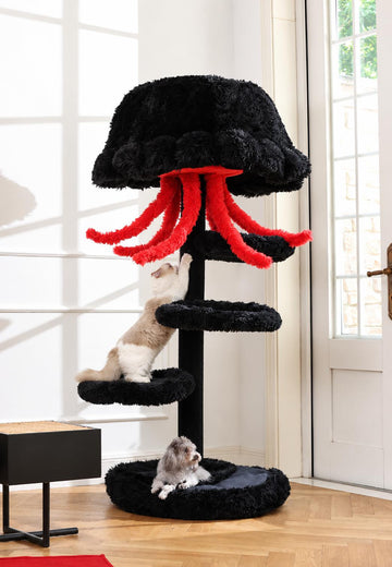 Purr Nook | Monster Jellyfish Cat Tree