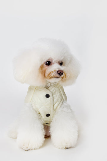 Over Glam | Sleeveless Diamond Lattice Jacket