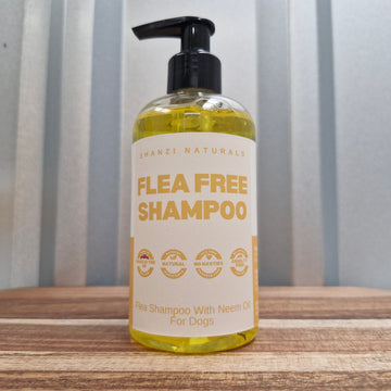 Shanzi Naturals | Dogs Flea Shampoo with Neem Oil - 250ml