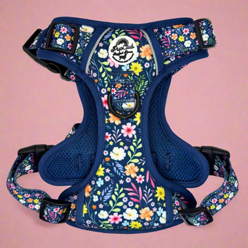 PupClub Couture | Rugged Rover™ Harness - Summer Meadow